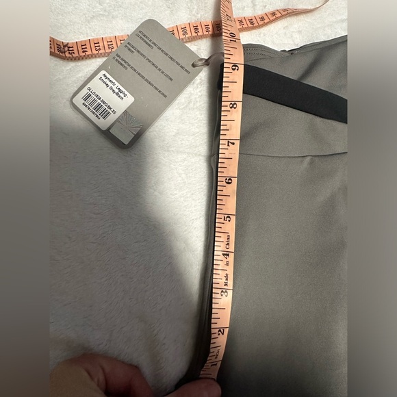 Gymshark Asymetric Leggings Smokey grey/black size small - Picture 3 of 8